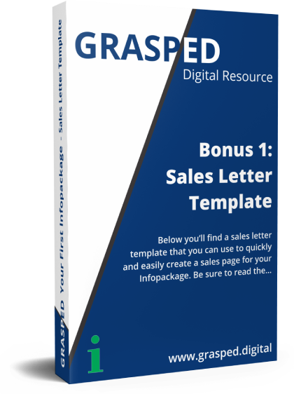 Bonus 1: Sales Letter Template